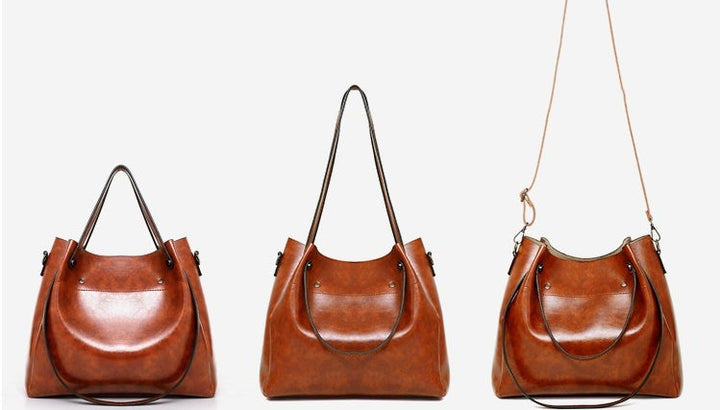 Mila™ - VINTAGE WOMEN'S 4-PIECE BAG SET