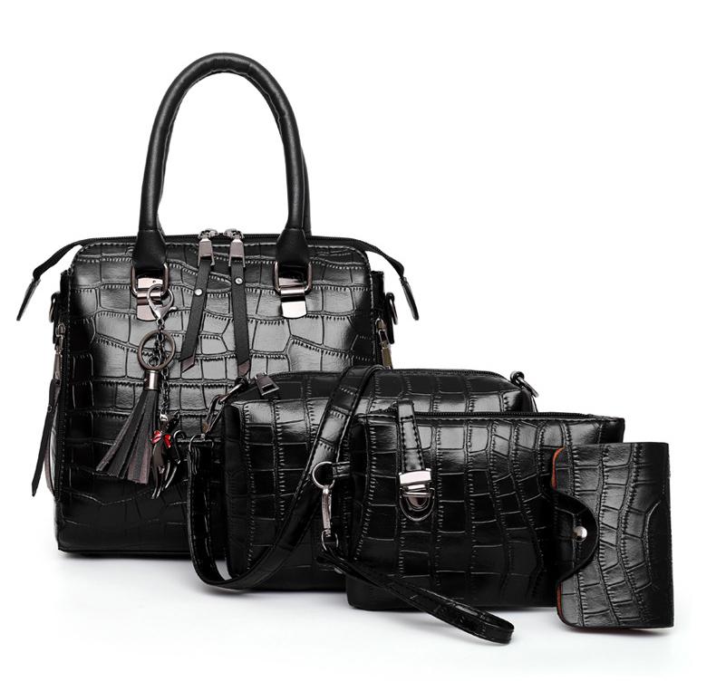 Sadie™ - 4-PIECE MODERN LEATHER BAG SET