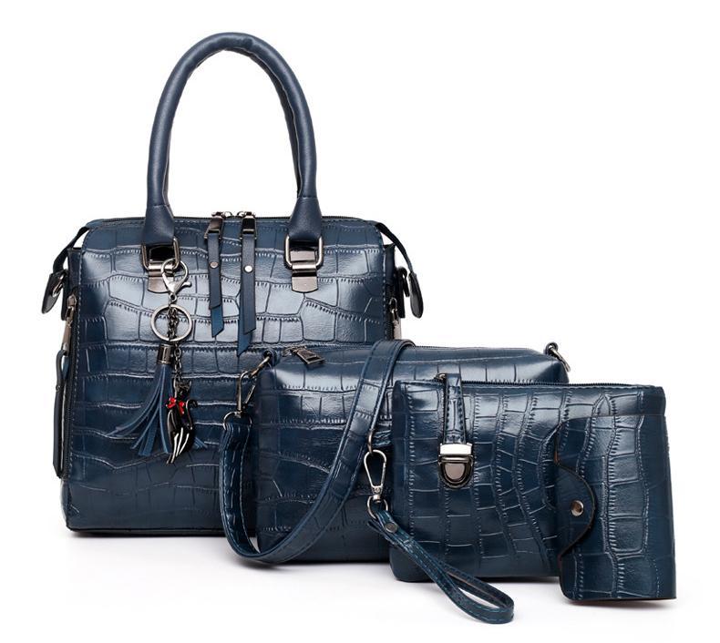 Sadie™ - 4-PIECE MODERN LEATHER BAG SET