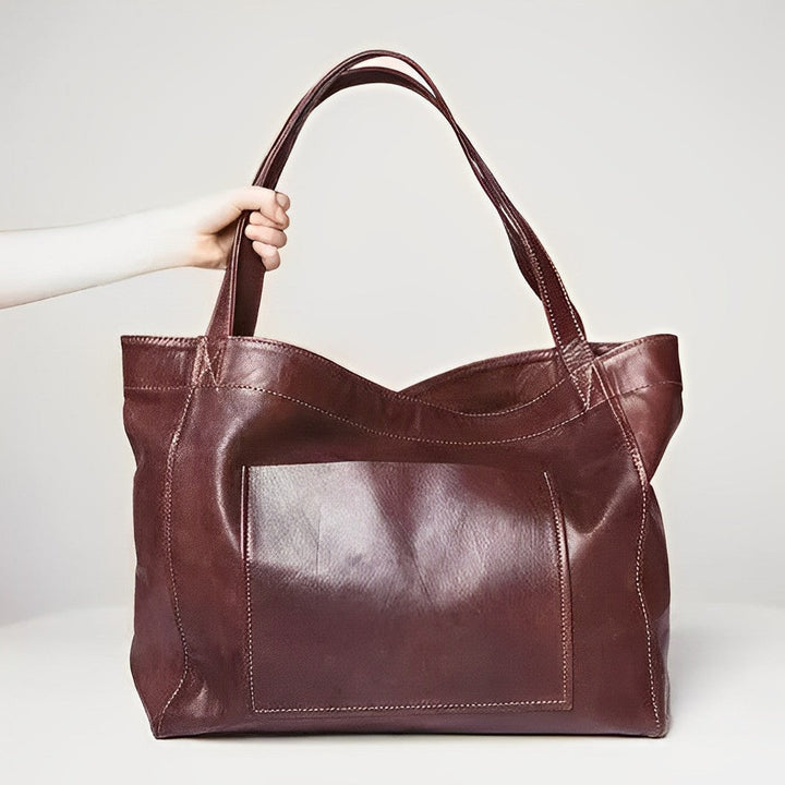 Violet™ - Vintage leather bag