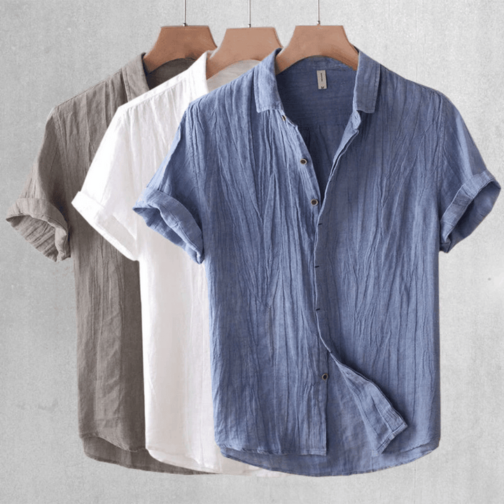 Wellington™ - Short Sleeve Linen Shirt