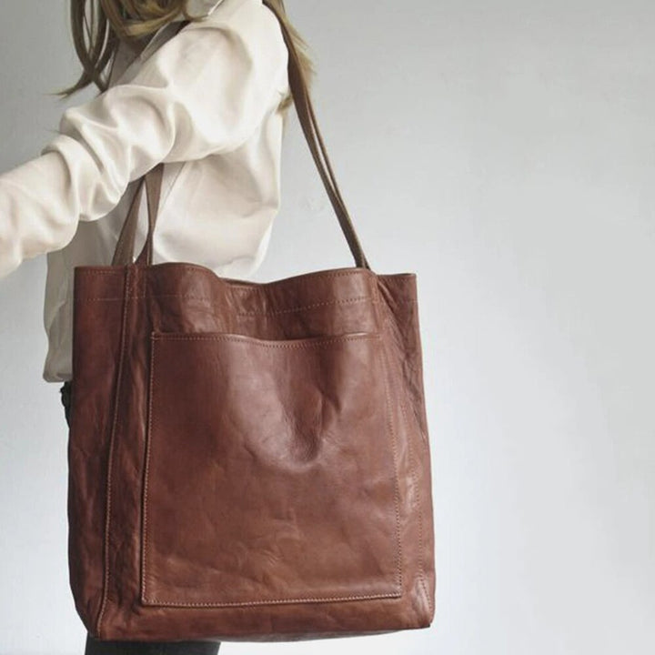 Zara™ - LEATHER HANDBAG