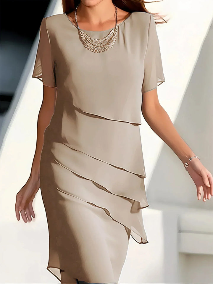 Harper™ - Elegant dress with tummy coverage