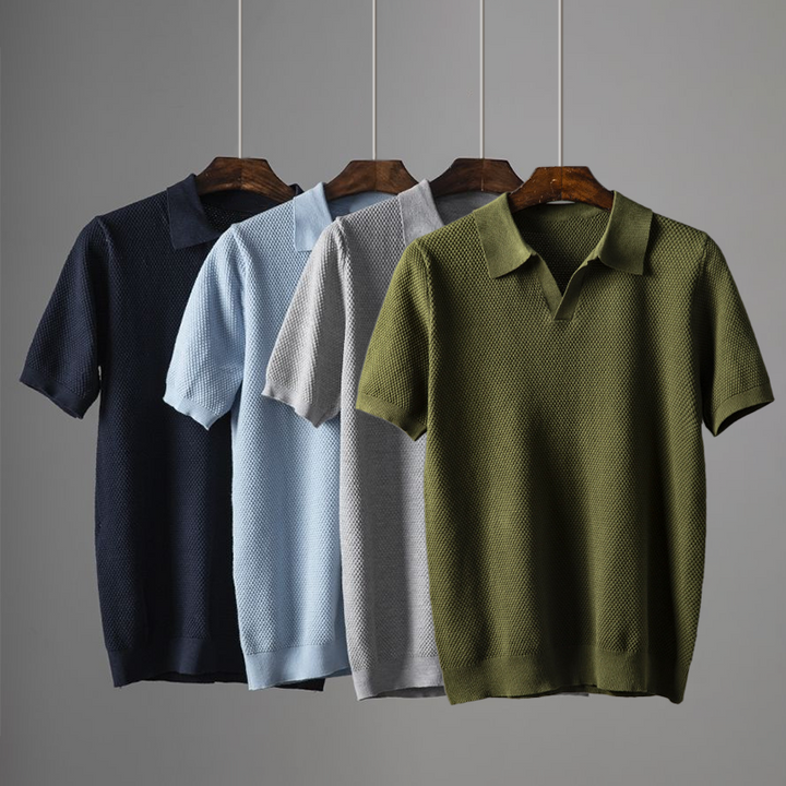 Heinrich™ - Casual Short Sleeve Polo Shirt