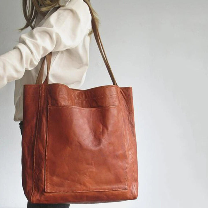 Zara™ - LEATHER HANDBAG