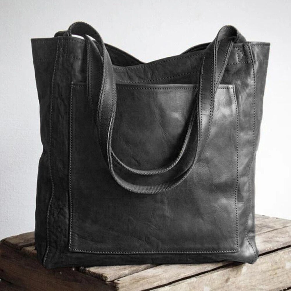 Zara™ - LEATHER HANDBAG