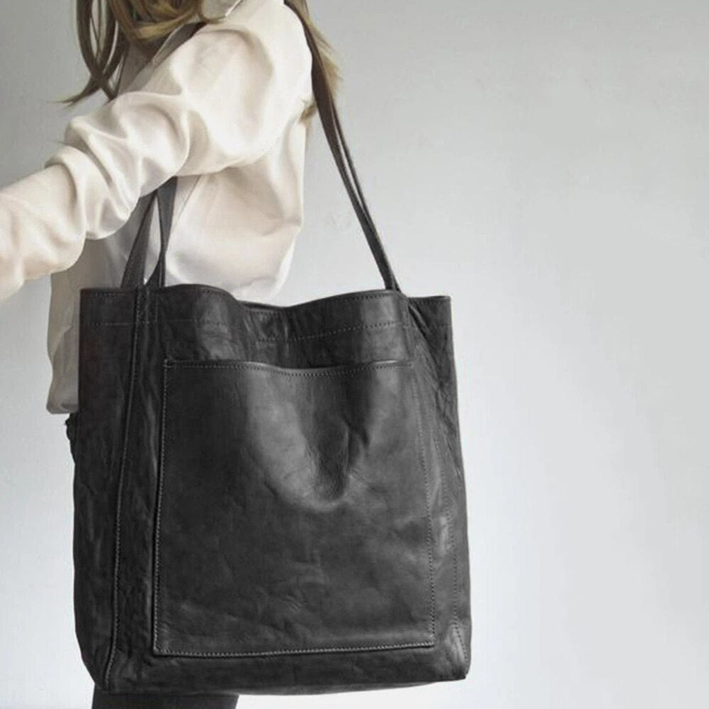 Zara™ - LEATHER HANDBAG