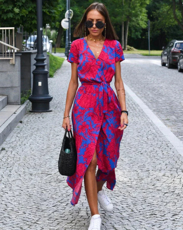 Linda - Floral Stylish Dress