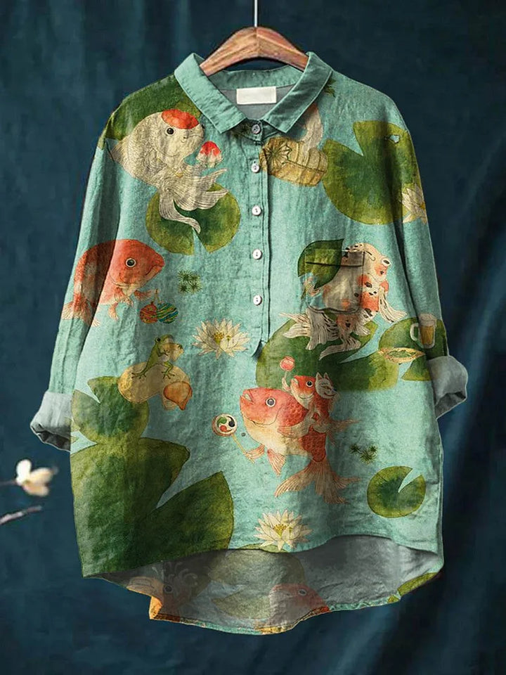 Rosie™ - Fish Art Shirt