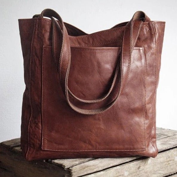 Zara™ - LEATHER HANDBAG